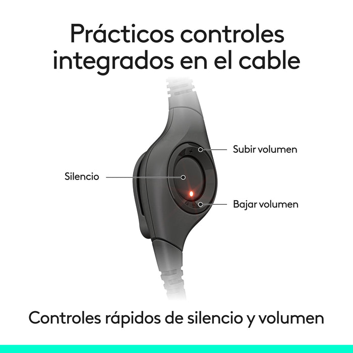 EAN 5099206132733 - Logitech H390 USB Alámbrico Diadema Llamadas/Música USB Tipo C Negro imagen 9