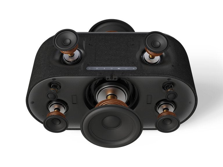 Denon Home 600 Silver Altavoz Inteligente Inalámbrico Con Tecnología Heos Y Sonido Dolby Atmos.