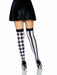 EAN 0714718450797 - Leg Avenue 6120_00722 pantis y media Negro, Blanco imagen 2