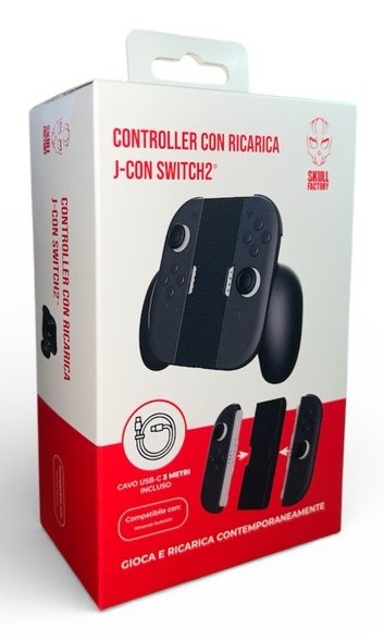 Skull Factory Controller Con Ricarica J-Con Per Switch2