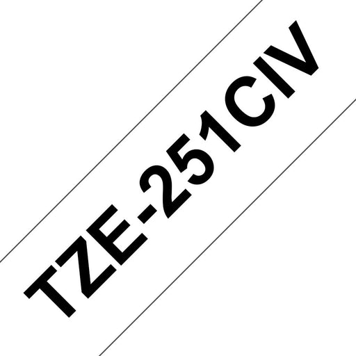 EAN 4977766685450 - Brother TZE251CIV cinta para impresora de etiquetas TZ imagen 1