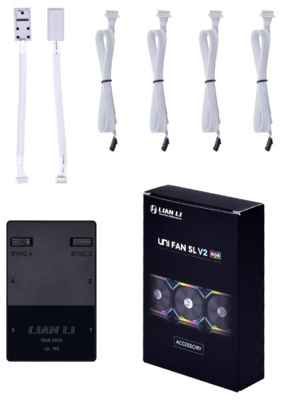 Lian Li Uni Hub Sl Inf Connect 3 Controller - White