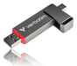 EAN 0023942320418 - Verbatim Dual QuickStick unidad flash USB 256 GB USB Type-A / USB Type-C 3.2 Gen 1 (3.1 Gen 1) Gris imagen 8