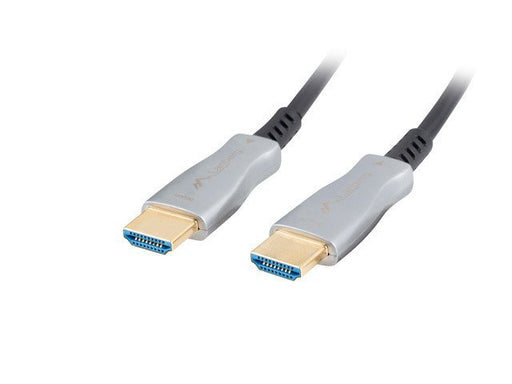 EAN 5901969429848 - Lanberg CA-HDMI-20FB-0500-BK cable HDMI 50 m HDMI tipo A (Estándar) Negro, Plata imagen 1