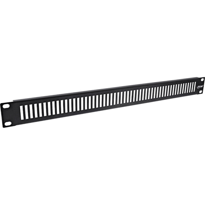 Panel Ciego Inline De 19" Perforado, 2u, Negro Ral 9005