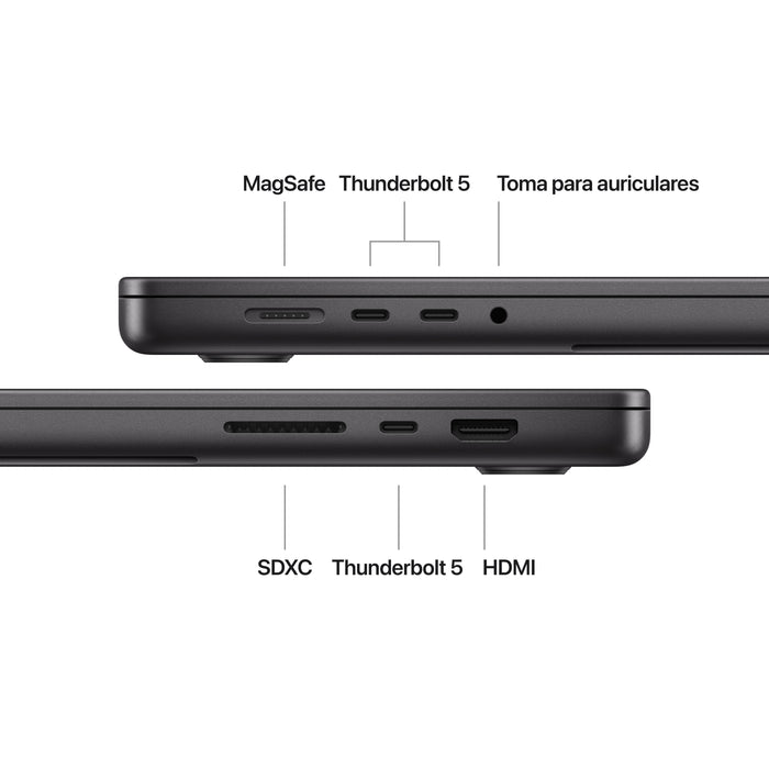 EAN 0195949869785 - Apple MacBook Pro Apple M M4 Pro Portátil 41,1 cm (16.2") 24 GB 512 GB SSD Wi-Fi 6E (802.11ax) macOS Sequ imagen 7