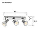EAN 5901443109914 - Activejet AJE-BLANKA 3P iluminación de techo E14 120 W imagen 3