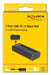 EAN 4043619643264 - DeLOCK 64326 hub de interfaz USB 3.2 Gen 2 (3.1 Gen 2) Type-C 10000 Mbit/s Negro imagen 4