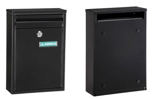 EAN 8425181157541 - Arregui E-5754 mailboxes Negro Buzón de correos para montaje en pared Acero imagen 2