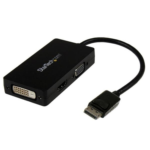 EAN 0065030857208 - StarTech.com DP2VGDVHD adaptador de cable de vídeo 0,15 m Negro imagen 1