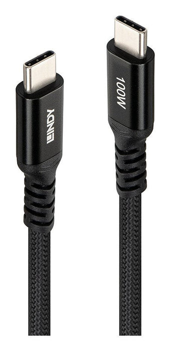 Lindy Cable Usb-C 100w Pd 2m Negro