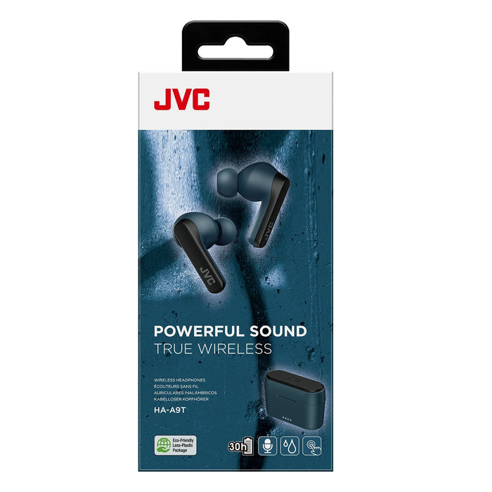 Jvc Ha-A9t Powerful Sound True Wireless Headphones Black