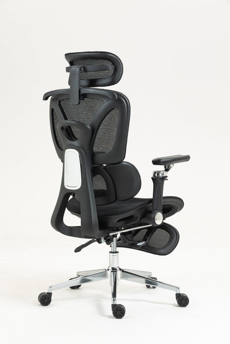 EAN 5901443391562 - Activejet YK848 BK silla de oficina y de ordenador Asiento de malla Respaldo de malla imagen 2