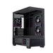 EAN 6977277360011 - Einarex EXCS-SM-51DR-B carcasa de ordenador Micro Torre Negro imagen 2