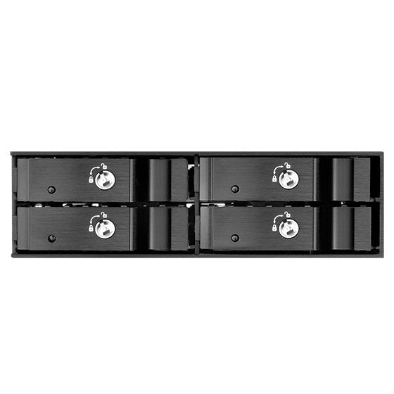 EAN 4710007222409 - Silverstone FS204 unidad de disco multiple 0 TB Negro imagen 2