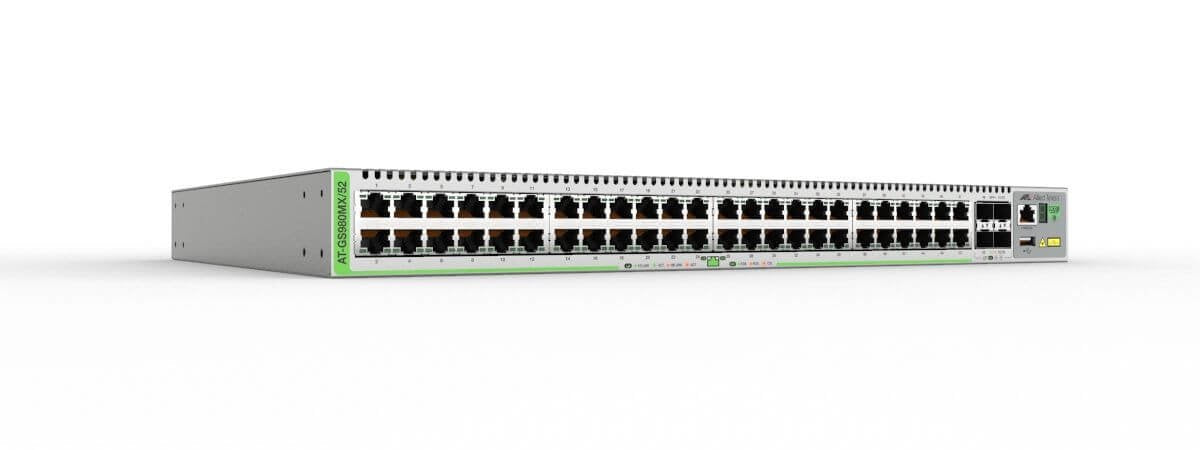 EAN 767035216775 - Allied Telesis GS980MX Gestionado L3 Gigabit Ethernet (10/100/1000) 1U Gris imagen 1