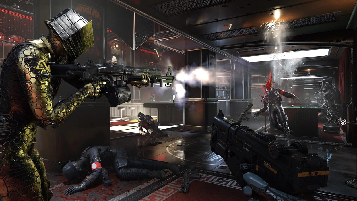 Juego Wolfenstein Youngblood Deluxe Dlc  Switch