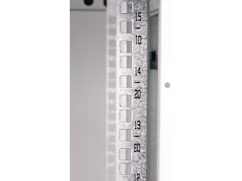 Roline 19-Zoll Wandgehuse Basic Plus 15he, 600x600 Bxt Grau