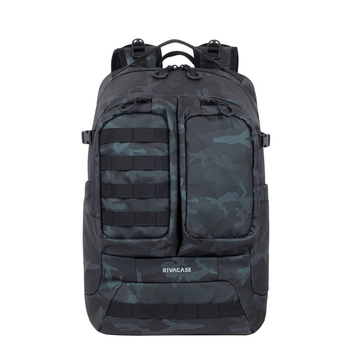 EAN 4260403578124 - Rivacase Sherwood mochila Mochila de senderismo Camuflaje, Marina Poliéster, Poliuretano imagen 2