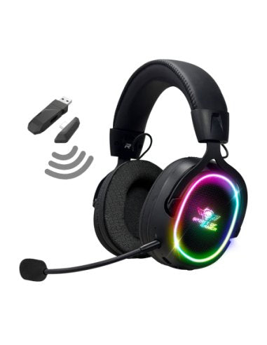 EAN 3700104434356 - Spirit of Gamer XPERT H1200 WIRELESS Auriculares Inalámbrico y alámbrico Diadema Juego Bluetooth Negro imagen 2