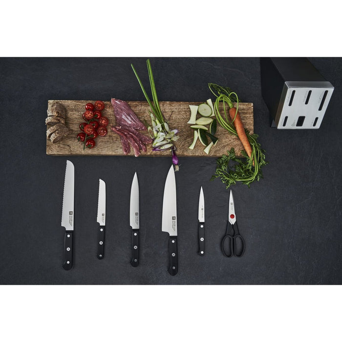 Zwilling Self-Sharpening Selfsharpening Knife Block Set 7pcs Negro Negro 36133-210-0 361332100 (36133-210-0)