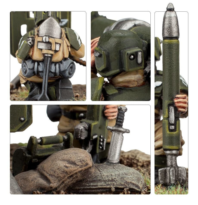 Warhammer 40k - Astra Militarum Cadian Heavy Weapon Squad (2023)