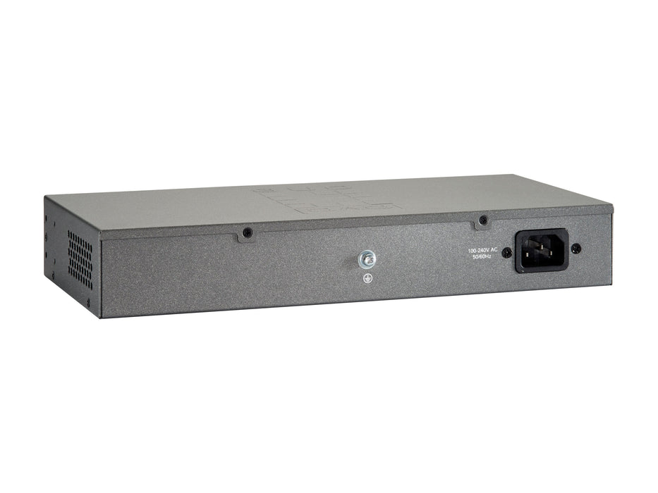 Level One Switch No Gestion 16p 10/100/1000 Mini Con Kit Montaje Rack 19