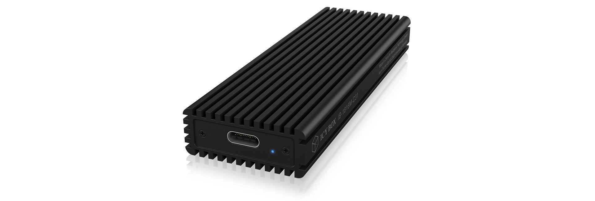 EAN 4250078168638 - ICY BOX IB-1816M-C31 Caja externa para unidad de estado sólido (SSD) Negro U.2 imagen 2