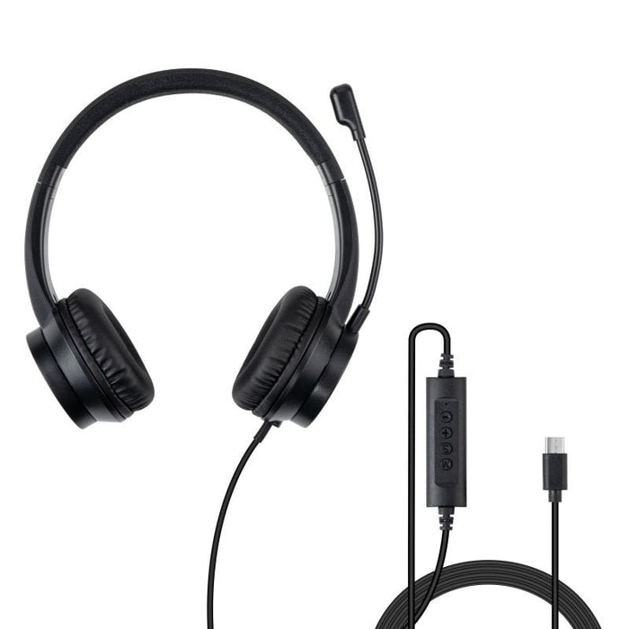 EAN 4002888204392 - Lindy 20439 auricular y casco Auriculares Alámbrico Diadema Oficina/Centro de llamadas USB Tipo C Negro imagen 4