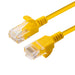 EAN 5704174044543 - Microconnect V-UTP6A0025Y-SLIM cable de red Amarillo 0,25 m Cat6a U/UTP (UTP) imagen 1