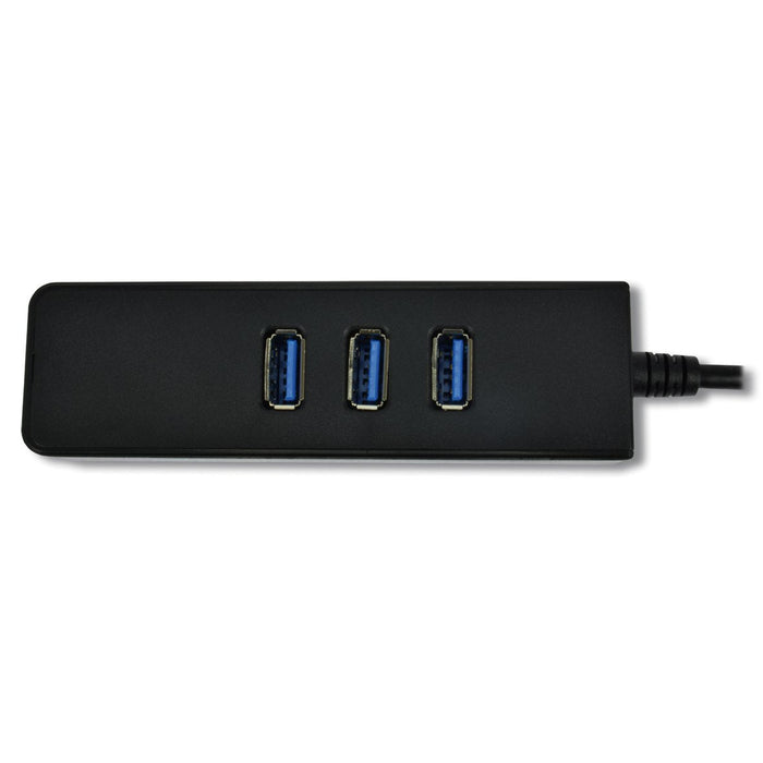 Mcl Usb Type-C To Gigabit Ethernet Adapter With 3 Ports Hub Usb 3.0