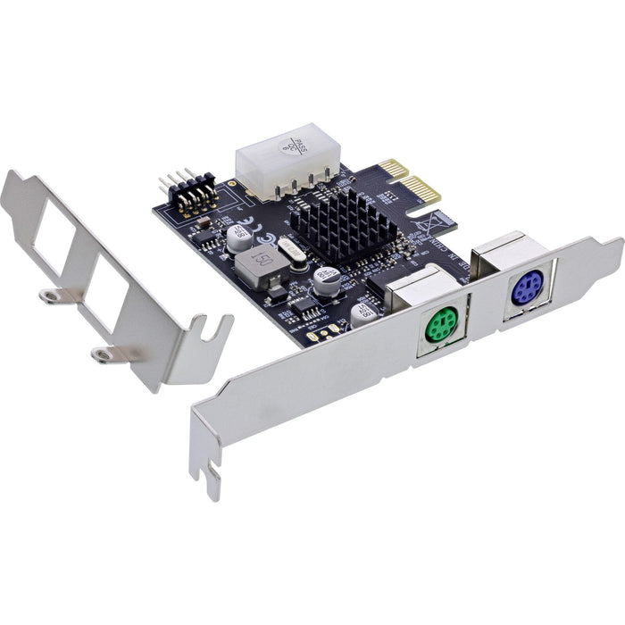 Inline® Interface Card, 2x Ps/2, Usb Header Connector, Pcie (Pci-Express)