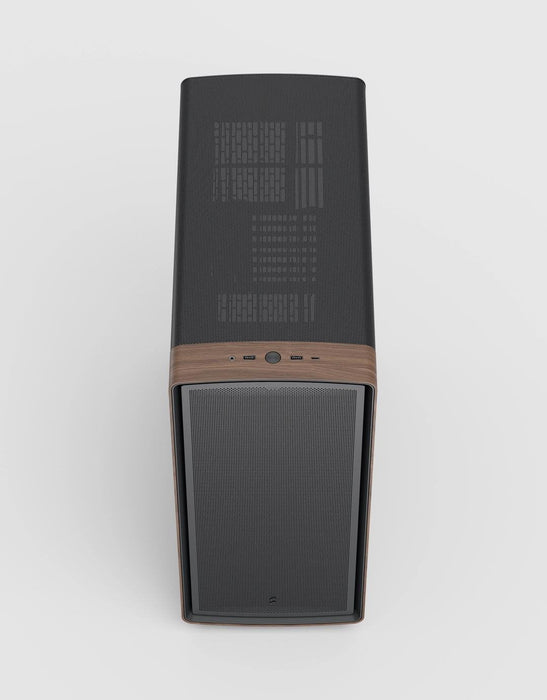 Caja Pc Fractal Design Summit Negro Tg Light Tint (Negro Madera) Fd-C-Sum1a-04