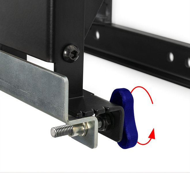 B-Tech Wandhalterung 600x400 -50kg 42-75'' Pop-Out Videowall Negro