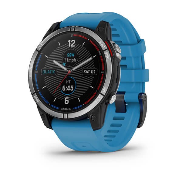 EAN 753759296711 - Garmin quatix 7 3,3 cm (1.3") MIP 47 mm Digital 260 x 260 Pixeles Pantalla táctil Azul Wifi GPS (satélite) imagen 1