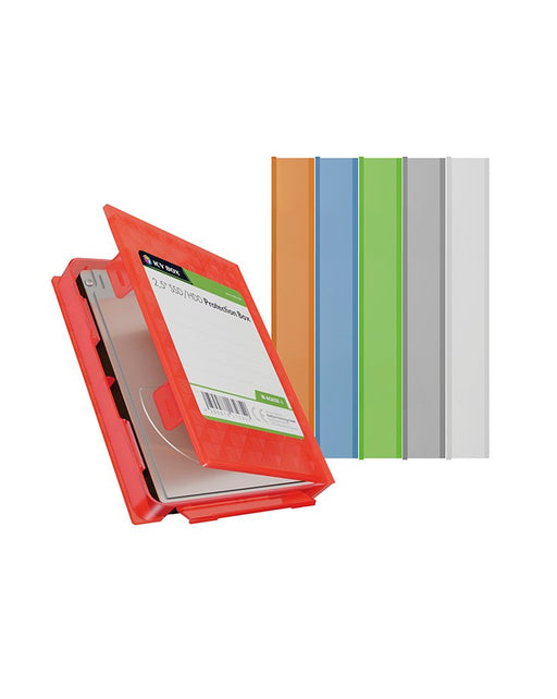 EAN 4250078172352 - ICY BOX IB-AC6251-6 Folio Plástico Azul, Verde, Gris, Naranja, Rojo, Blanco imagen 1