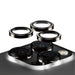 EAN 5711724011399 - PanzerGlass ® Hoops® Metal Camera Lens Protector Black iPhone 15 Pro | 15 Pro Max Protector de pantalla A imagen 1