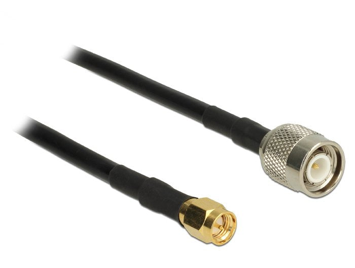 Delock Cable De Antena Tnc Macho > Sma Macho Cfd200 5 M Lo