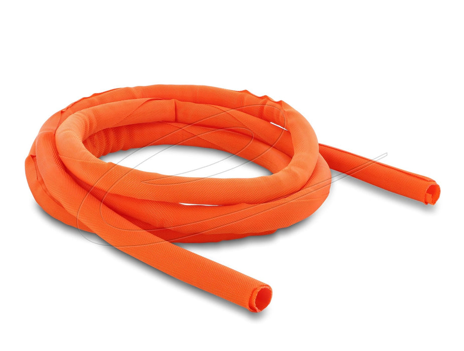 Delock Cableschutzschlauch Selbstschliessend 2 M X 19 Mm Orange