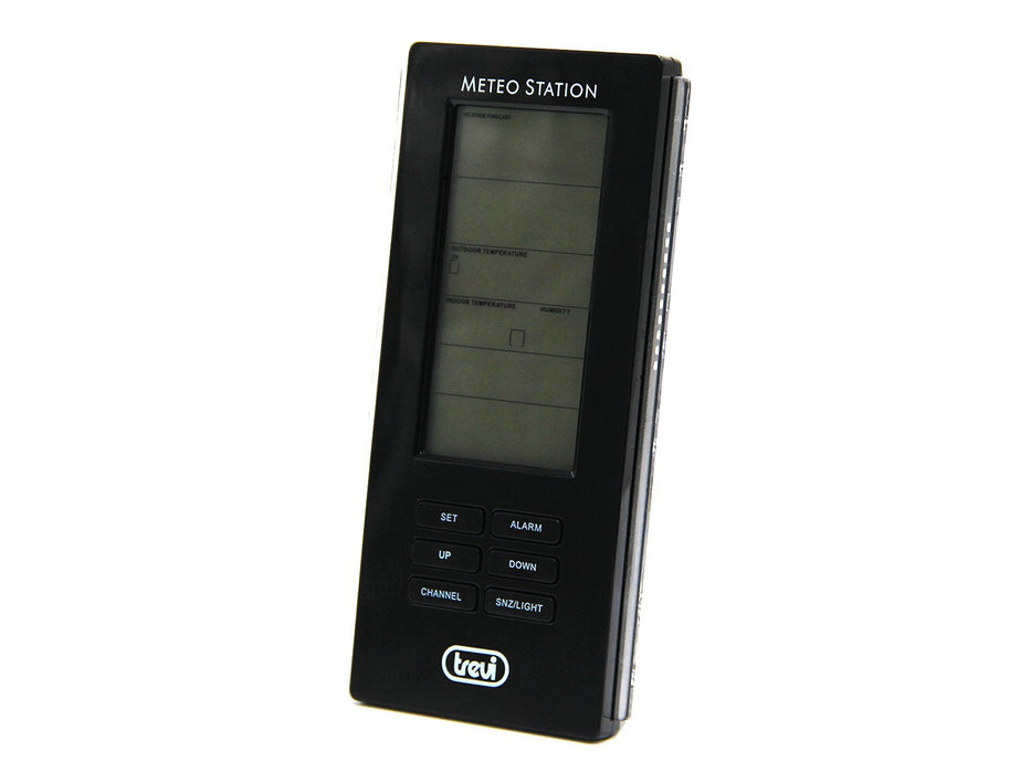 Weather Station With External Sensor Trevi Me 3108 Rc Black