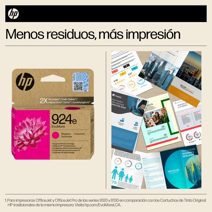 EAN 0199764687463 - HP 924e EvoMore Magenta Original Ink Cartridge cartucho de tinta 1 pieza(s) Alto rendimiento (XL) imagen 3