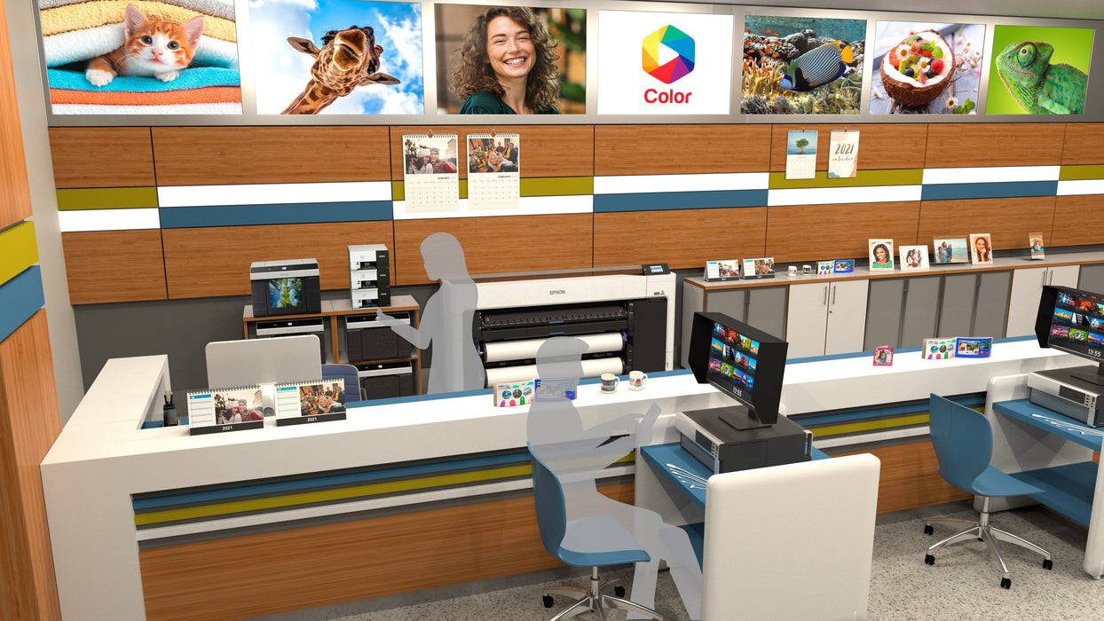 Epson Surelab Sl-D500 Fotodrucker 6 Farben