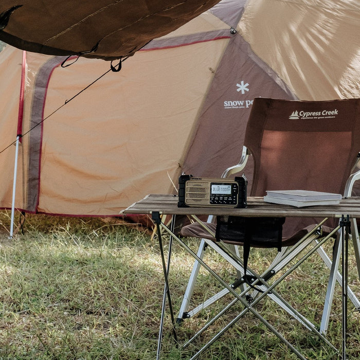 Radio Sangean Mmr-99 De Emergencia Con Sintonización Digital Naranja Desierto