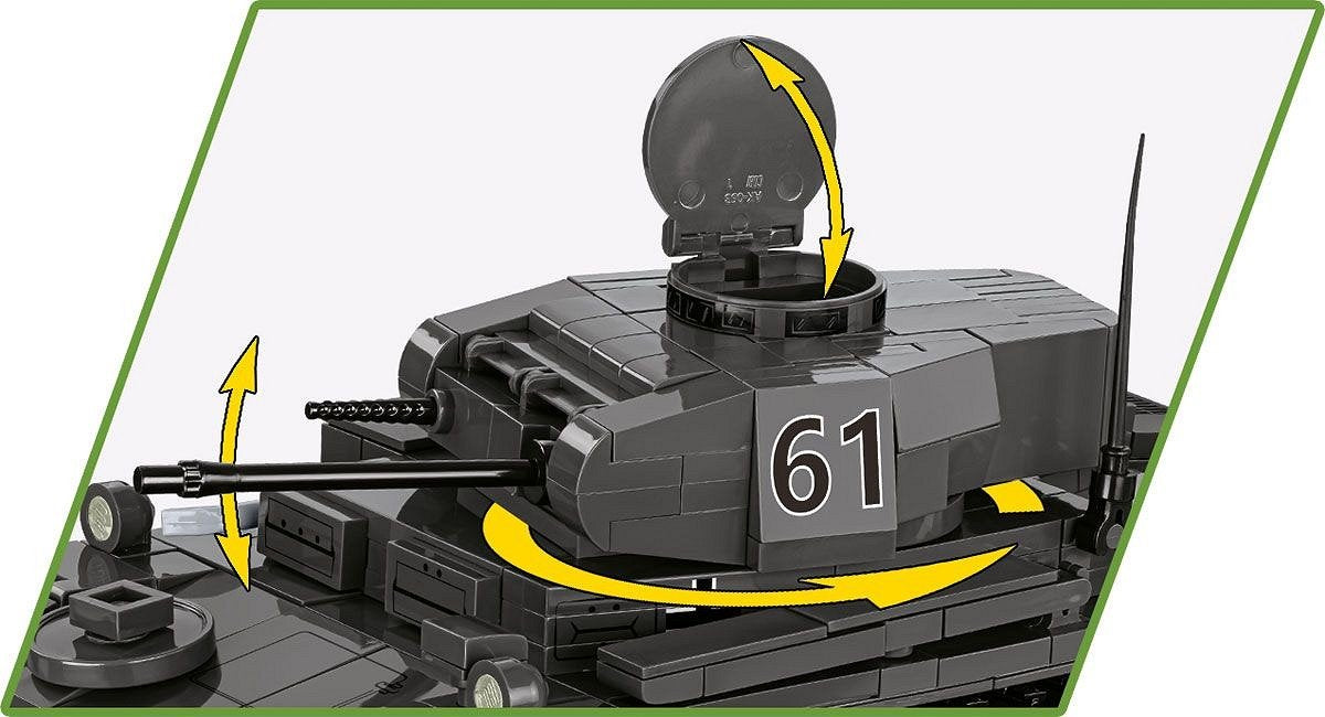 EAN 5902251025977 - COBI Panzerkampfwagen II Ausf. F imagen 5
