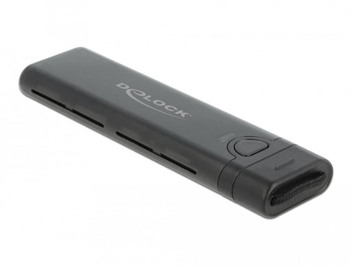 EAN 4043619426355 - DeLOCK 42635 caja para disco duro externo Caja externa para unidad de estado sólido (SSD) Negro imagen 1