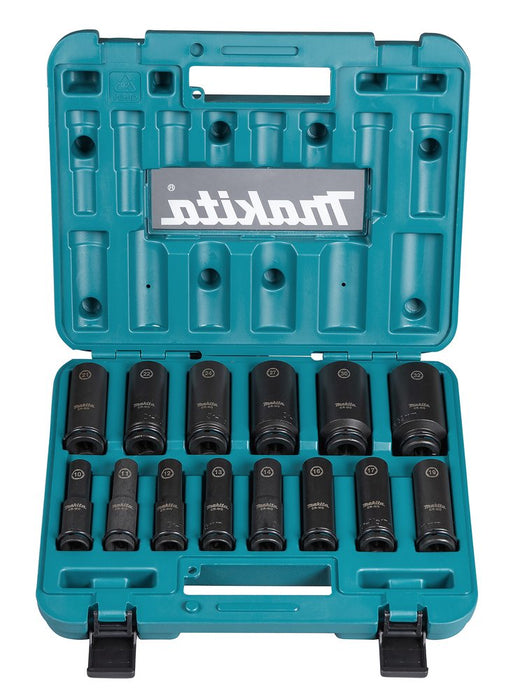 EAN 0088381791236 - Makita E-16586 toma de llaves de impacto Juego de llaves de impacto Negro, Verde imagen 1