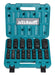 EAN 0088381791236 - Makita E-16586 toma de llaves de impacto Juego de llaves de impacto Negro, Verde imagen 1