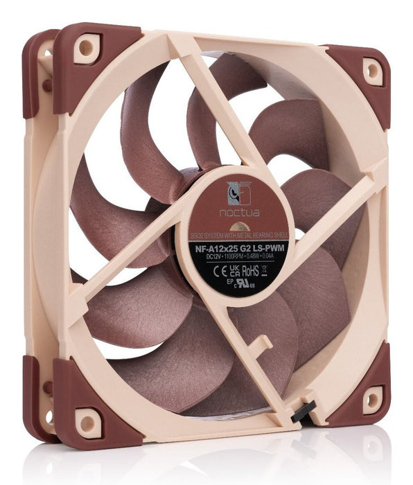 EAN 9010018100693 - Noctua NF-A12X25 G2 LS-PWM sistema de refrigeración para ordenador Carcasa del ordenador Ventilador 12 cm imagen 2