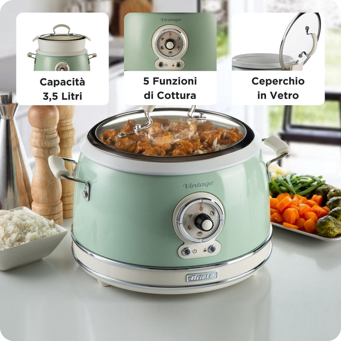 EAN 8003705118478 - Ariete 2904/04 arrocera 3,5 L 700 W Verde imagen 9