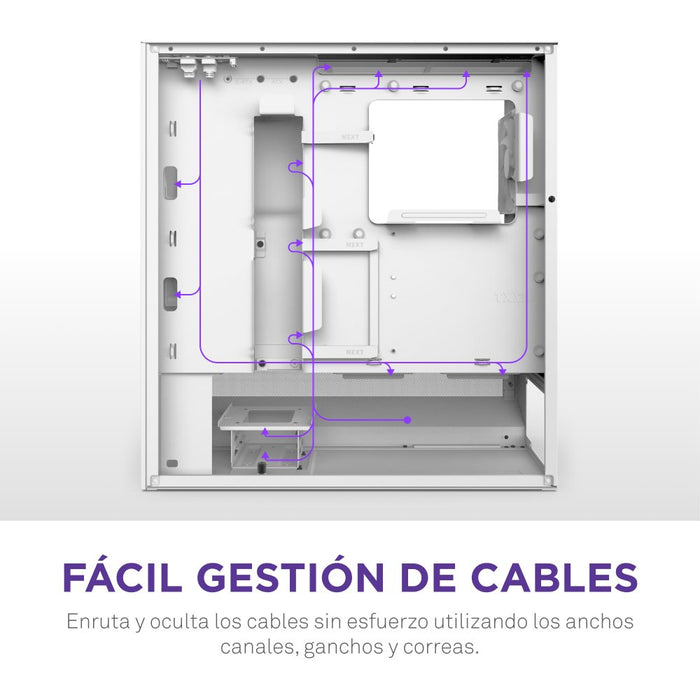 EAN 5056547205847 - NZXT H5 Flow Midi Tower Blanco imagen 12